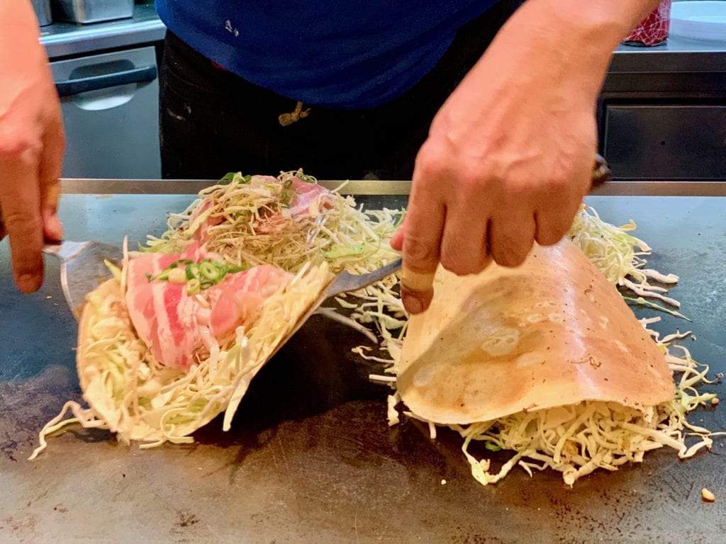 Okonomiyaki aus Hiroshima