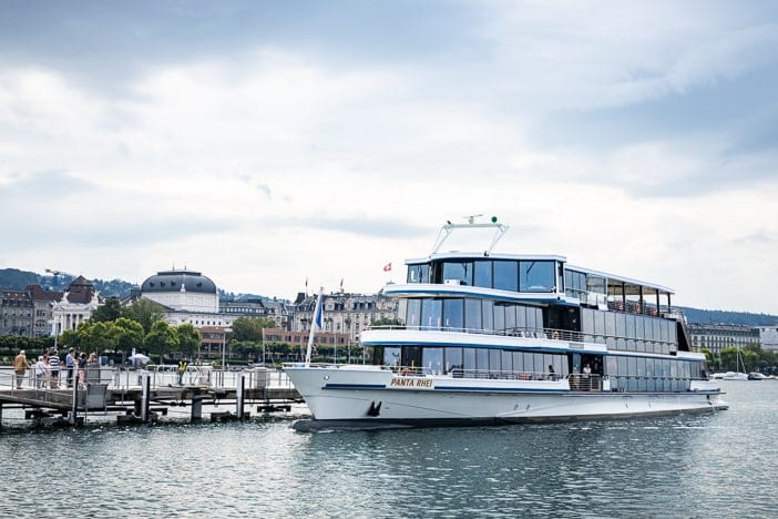 Sommer-Brunch-Schiff auf dem Zürichsee