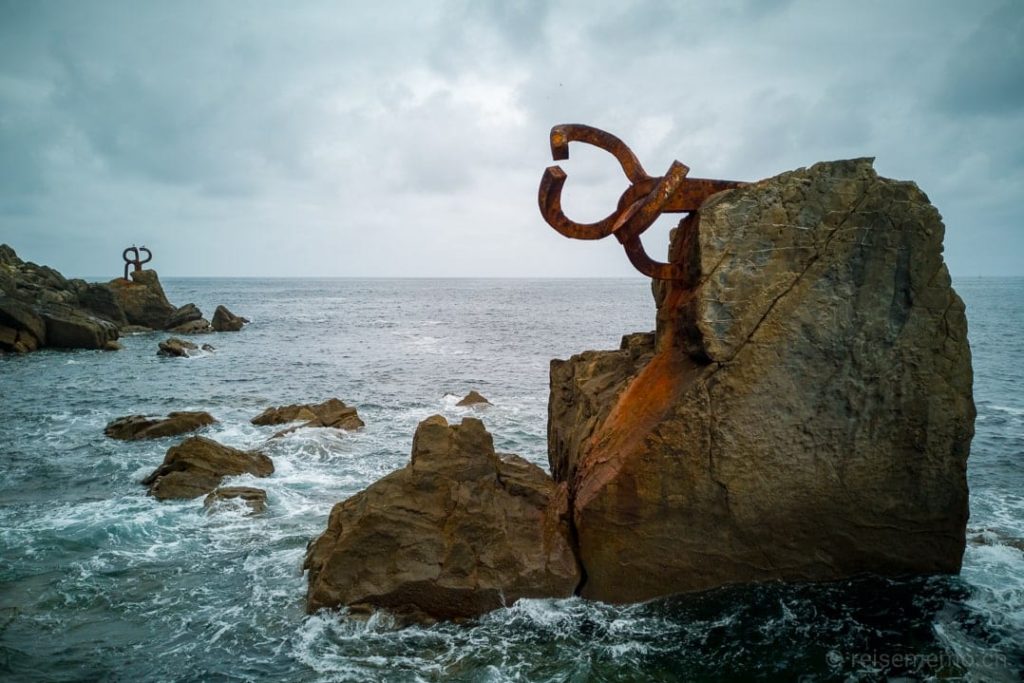 Peine del Viento Skulpturen von Eduardo Chillida bei San Sebastián