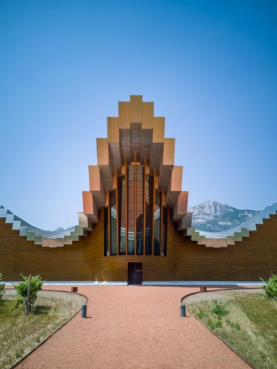 Weingut Ysios Architektur von Santiago Calatrava