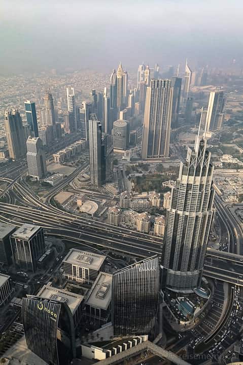 Aussicht vom Burj Khalifa