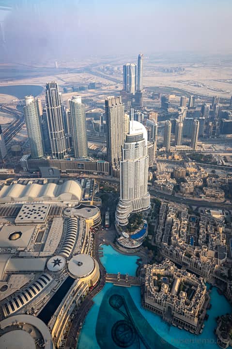 Aussicht vom Burj Khalifa