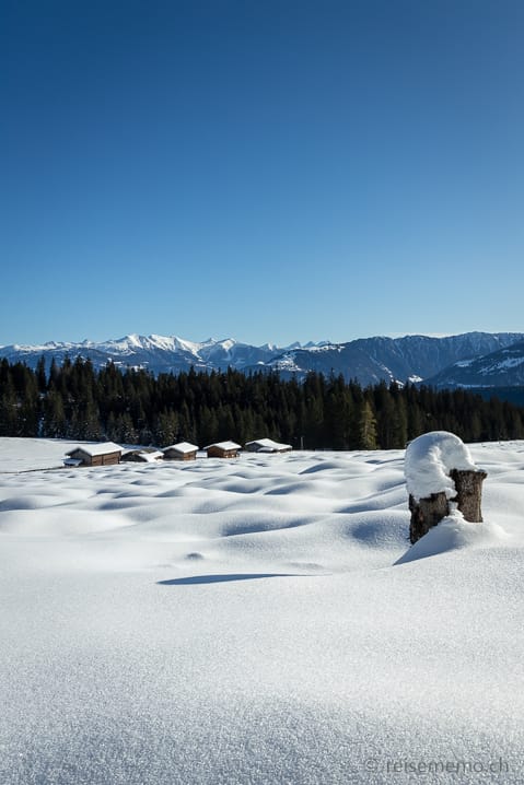 Winterwanderung Flims Foppa Runca Hoehe 6 bei Reisememo