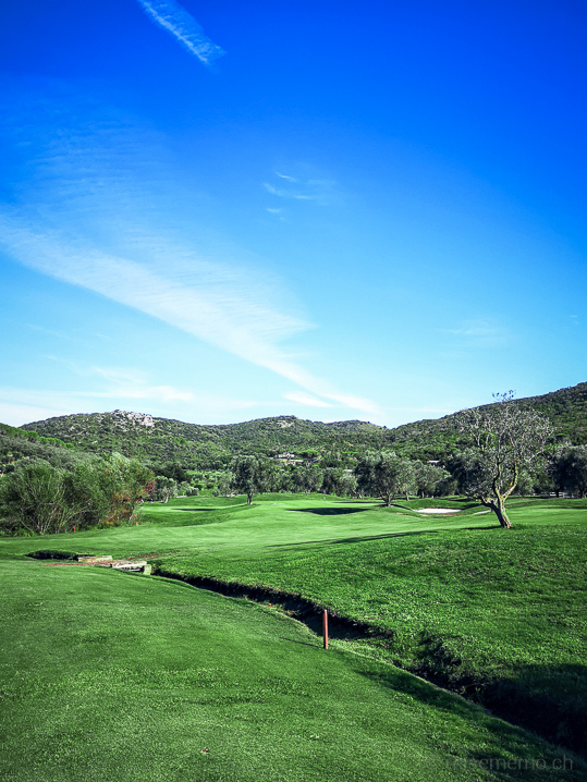 Fairway des Argentario Golfplatzes in der Toscana
