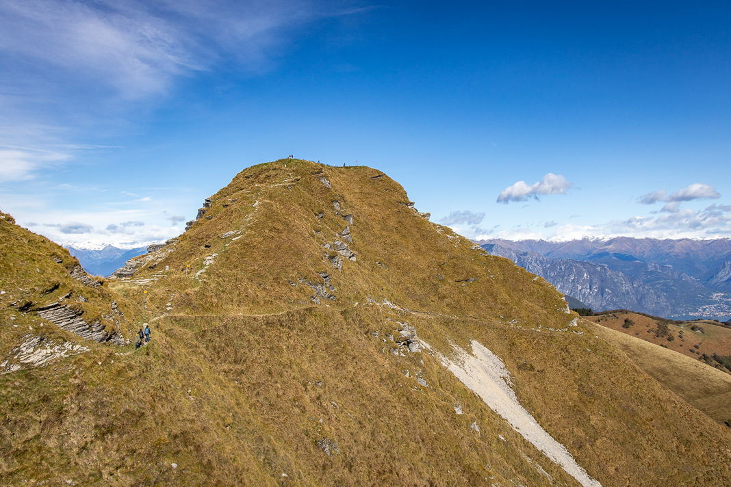 Kretenwanderung von Monte Generoso zur Alpe d'Orimento