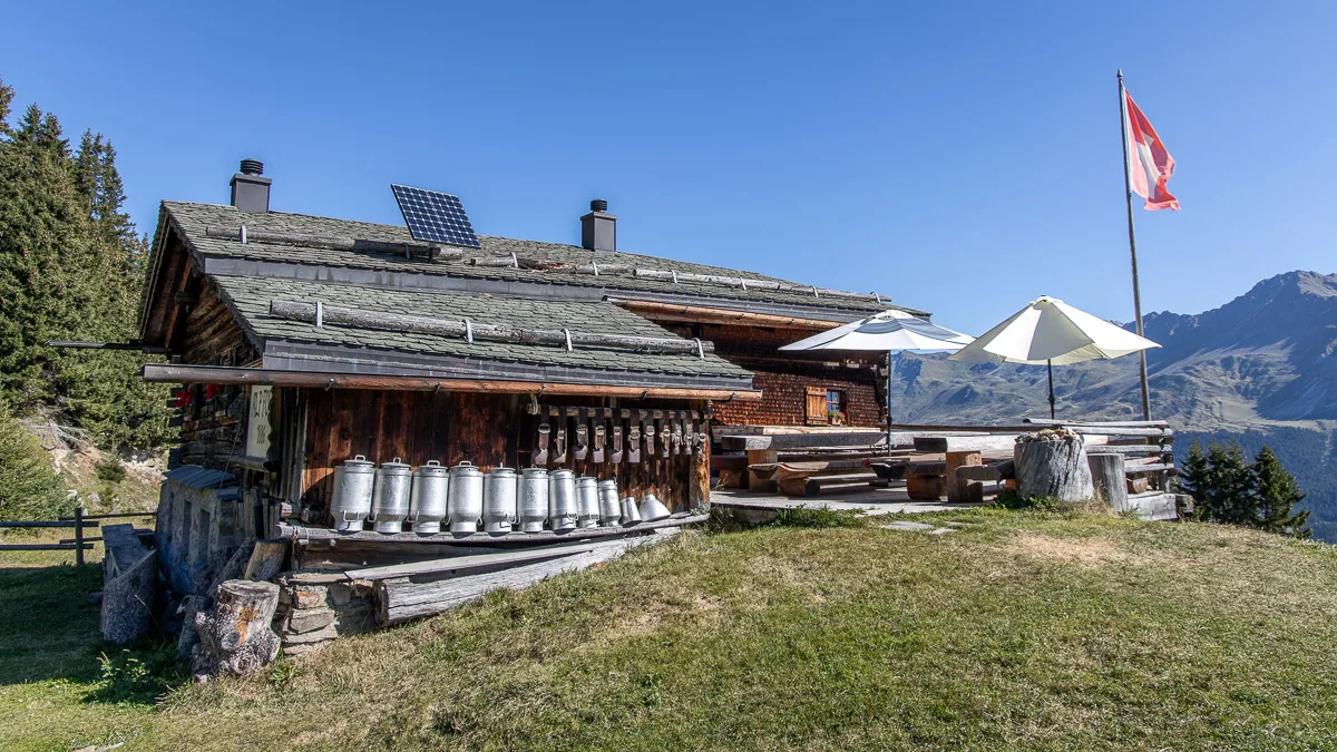 Alp Fops unterhalb des Piz Scalottas in der Lenzerheide, Graubünden