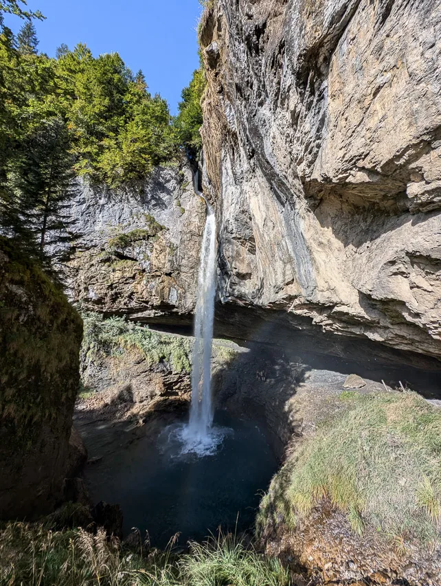 Berglistüber Wasserfall bei Linthal Bergli