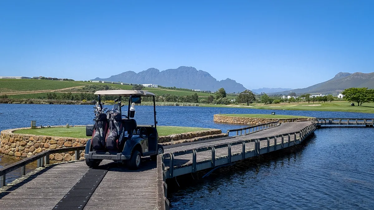 De Zalze Golf Club Stellenbosch, Südafrika