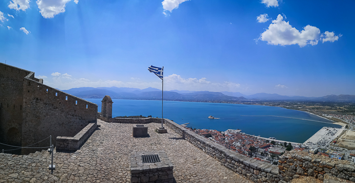 Panorama von der Festung Palamidi