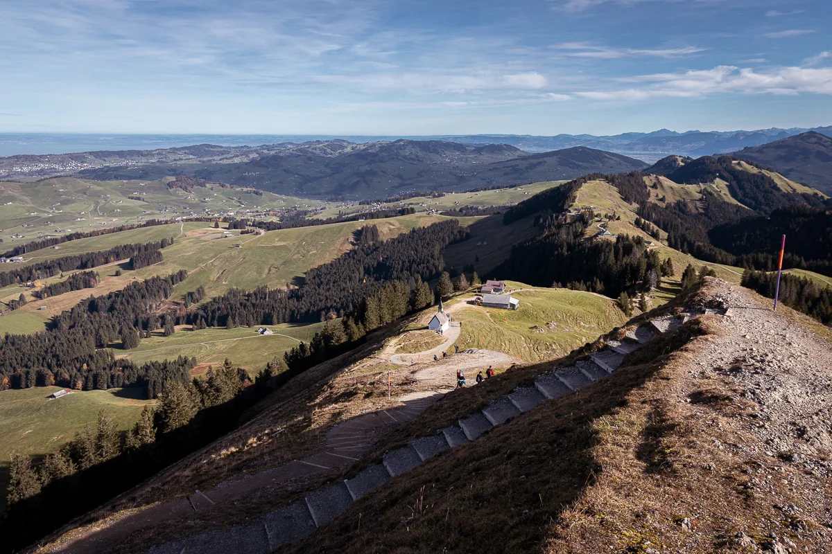 kronberg wanderweg kapelle st jakob appenzell wandern jpg bei Reisememo