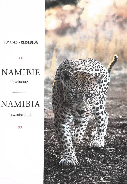 Reisememo Namibia-Reisetipps im Printmagazin cChic