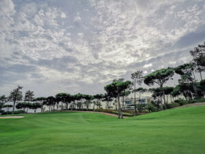 Golfvilla mit Sicht auf den Fairway von Quinta da Lago