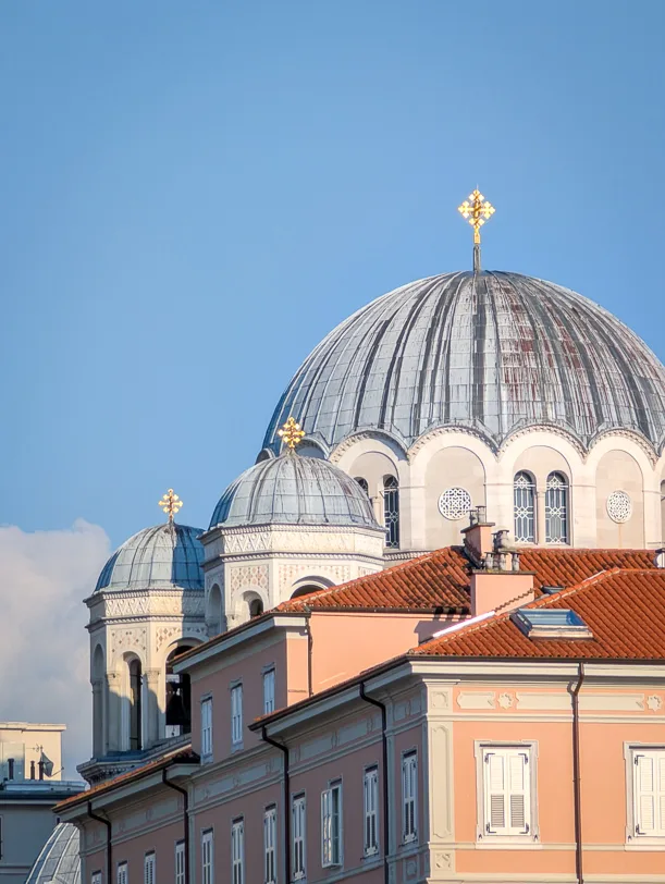 Was tun in Triest - der Kaffeehauptstadt Italiens 4 Kirche Chiesa serbo-ortodossa della Santissima Trinità e di San Spiridione