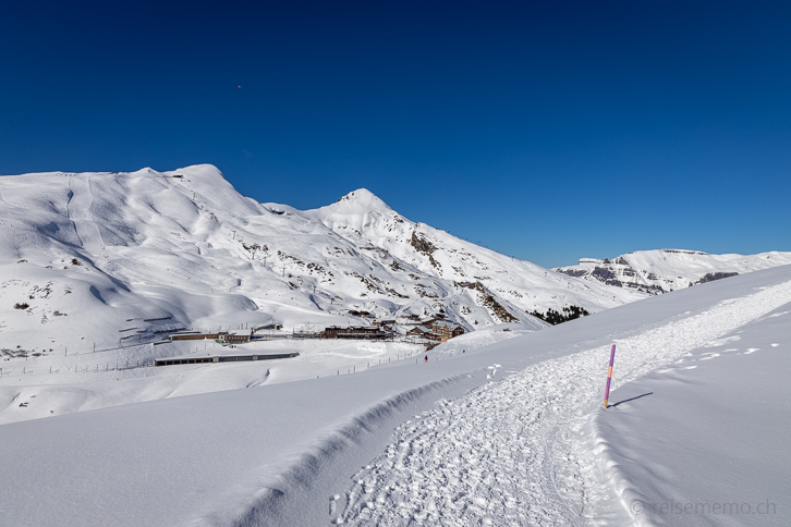 Winterwanderweg 68 vom Eigergletscher zur Kleinen Scheidegg